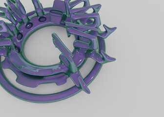 3d Abstract Design © neurostructure