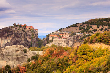 Monastery in Meteora, Greece
