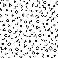 Minimalistic seamless pattern