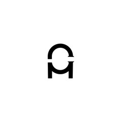 Obraz premium MC M C Letter Logo Design Vector Template