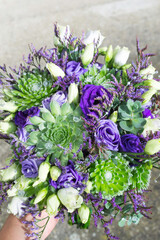 Beautiful wedding bouquet