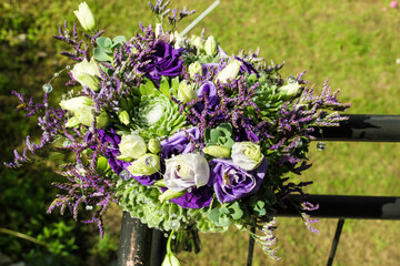 Beautiful wedding bouquet