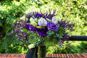 Beautiful wedding bouquet