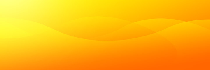 abstract orange background with wave pattern and sunlight, panoramic background