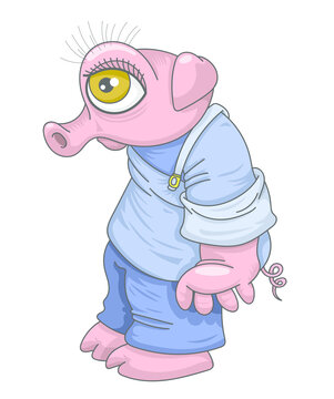 Cochon charcutier
