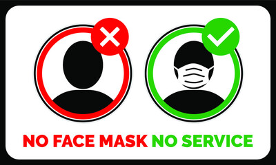 No face mask no service