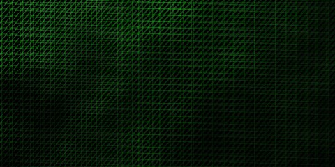 Dark Green vector backdrop with lines. Gradient abstract design in simple style with sharp lines. Smart design for your promotions.