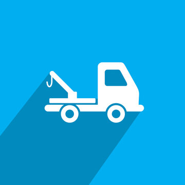 Tow Truck icon, Automotive icon vector