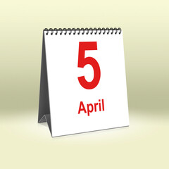 5.April