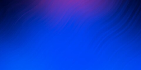 Dark Pink, Blue vector template with curved lines. Abstract gradient illustration with wry lines. Best design for your ad, poster, banner.