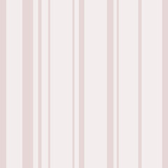 Geometry, abstract background. Vertical stripes of dark pink color in different sizes on a light pink background. Modern wallpaper, geometric seamless pattern. Vector illustration