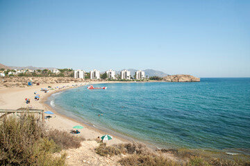 Costa Calida. La Azohia in Murcia.