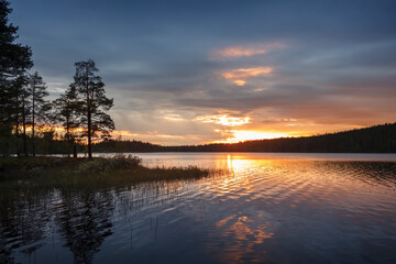Fototapeta na wymiar Nature of Russia. The Republic of Karelia.