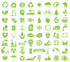 ecological icon set