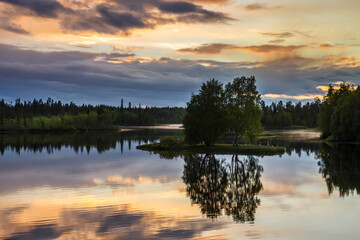 Nature of Russia. The Republic of Karelia.