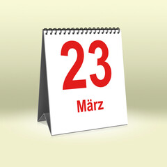 23.März