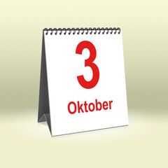 3. Oktober