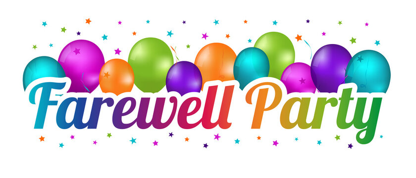 Farewell day design  Flex banner design Party banner design Psd free  photoshop