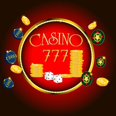 casino bets win jackpot cards