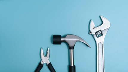 A set of essential tools at home.