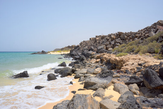 Sables Blancs beach of Djibouti, East Africa