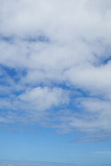 Fototapeta premium blue sky and white clouds 