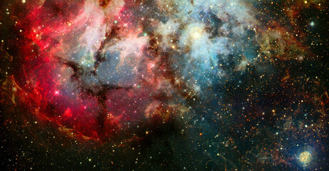 Nebula stars. Elements of this image furnished by NASA