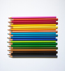 Bright pencils for drawing