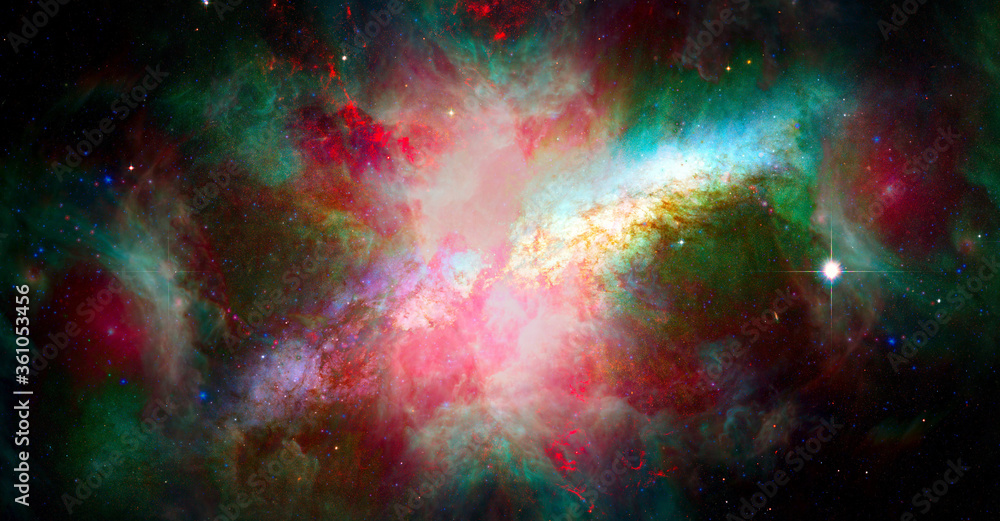 Canvas Prints galaxy future. elements of this image furnished by nasa