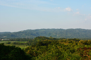Fototapeta premium landscape with mountains