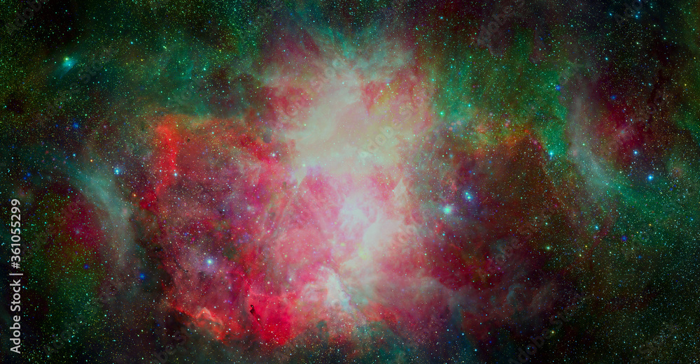 Sticker ultra deep field. elements of this image furnished by nasa