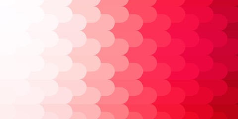 Light Red vector layout with lines. Gradient abstract design in simple style with sharp lines. Best design for your posters, banners.