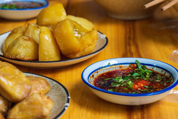 chinese food on the table