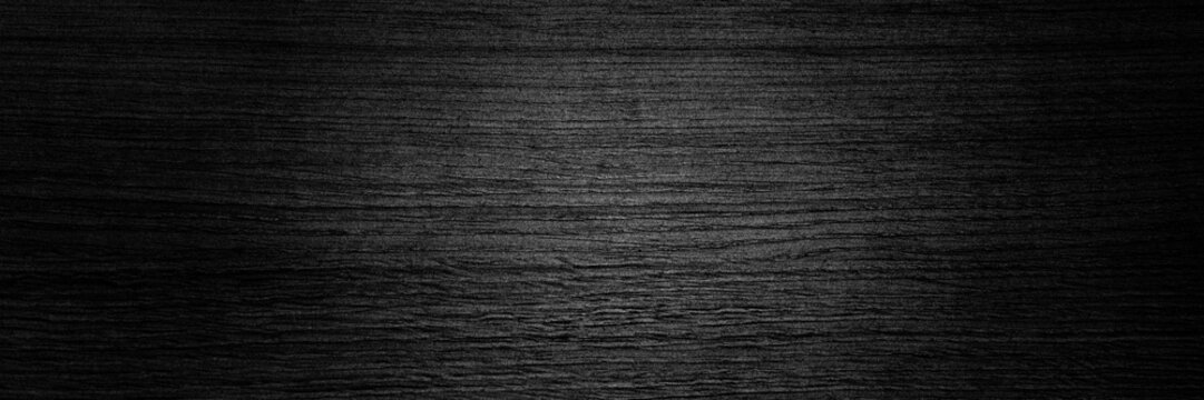 Old wood texture dark black gray color background