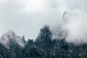 Bergpanorma ain Vorarlberg