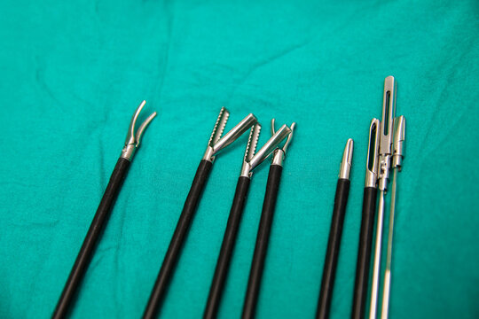 Close up laparoscopic tip surgical tools for surgery