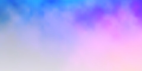 Dark Blue, Red vector layout with cloudscape. Shining illustration with abstract gradient clouds. Pattern for your commercials.