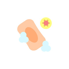 Soap, coronavirus icon. Simple color vector elements of viral pandemic icons for ui and ux, website or mobile application