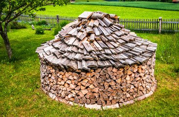 heap of firewood