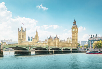 Big Ben und Houses of Parliament, London, UK