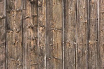 Fototapeta premium Natural brown barn wood wall. Wall texture background pattern.