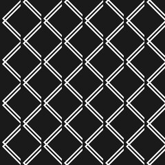 Seamless geometric pattern of mesh