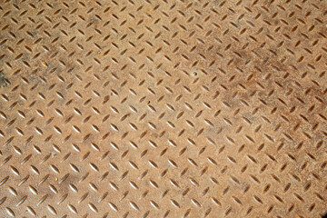 top view abstract iron background