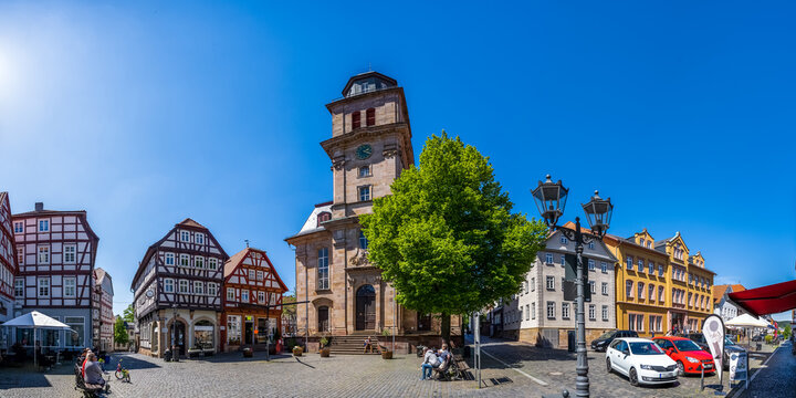 Kirche, Lauterbach, Hessen, Deutschland 