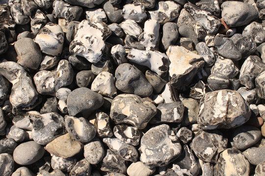 Steine am Strand der R&uuml;gener Kreidek&uuml;ste