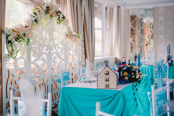 wedding table setting