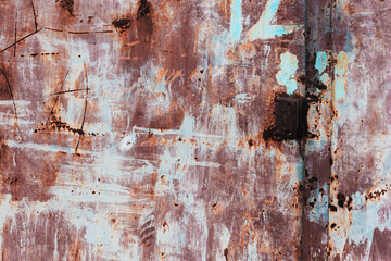 Abstract, rusty, iron, aluminum, metallic, background