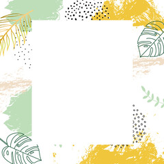 Flyer board banner for cosmetic shop