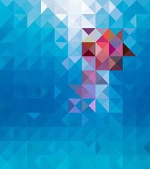 abstract blue pattern