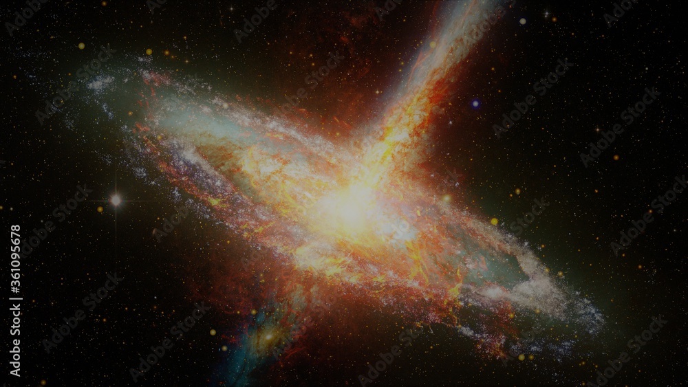 Canvas Prints neutron star. elements of this image furnished by nasa
